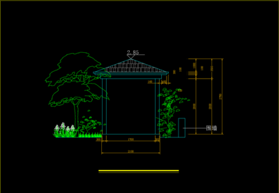 某屋顶花园设计全套施工图免费下载 - 园林绿化及施工